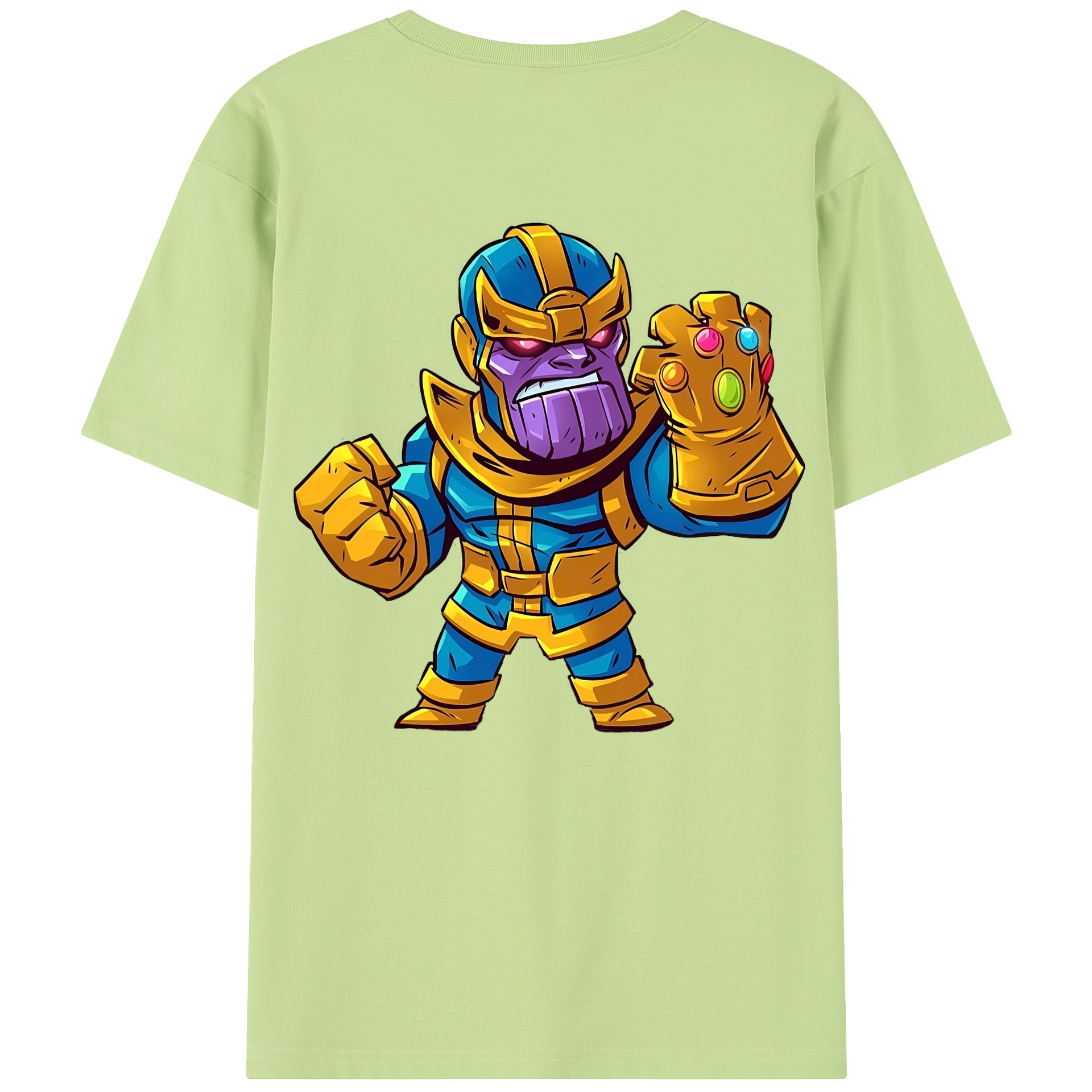 （画像用） アベンジャーズ The Avengers 綿100％半袖Tシャツ（背面プリント）